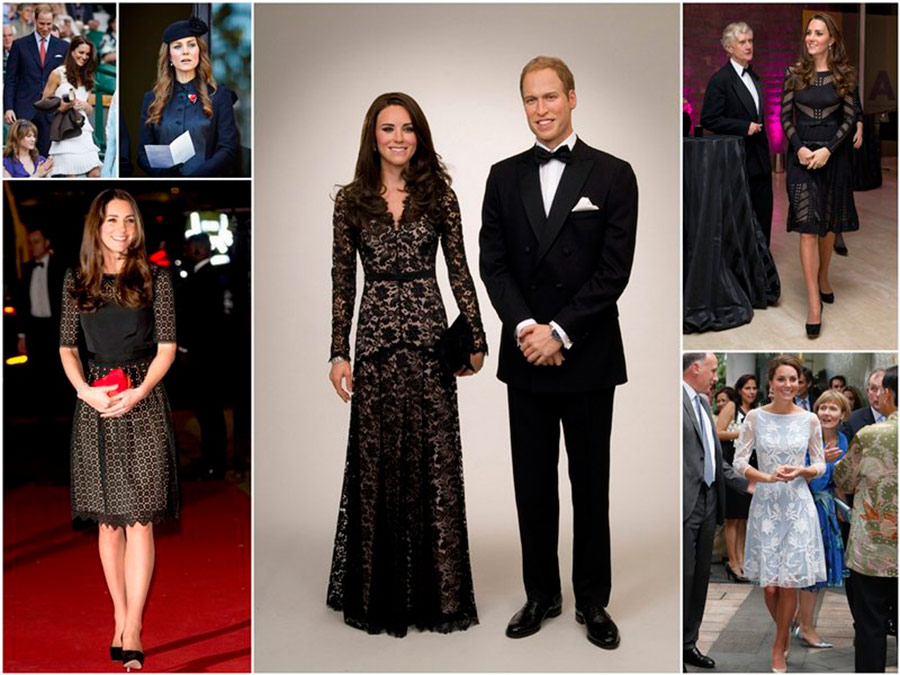 Kate Middleton et Temperley Londres