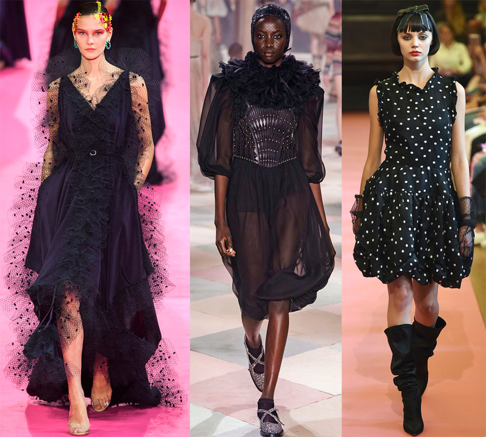 Robes romantiques noires 2026