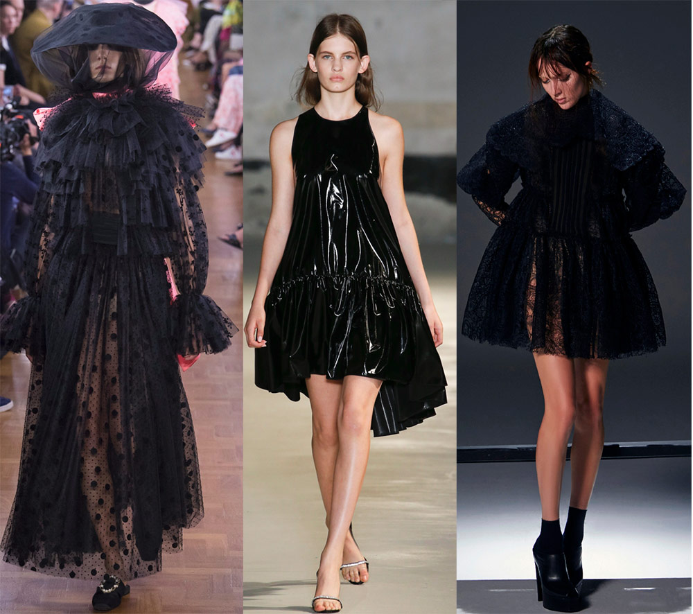 Robes romantiques noires 2026
