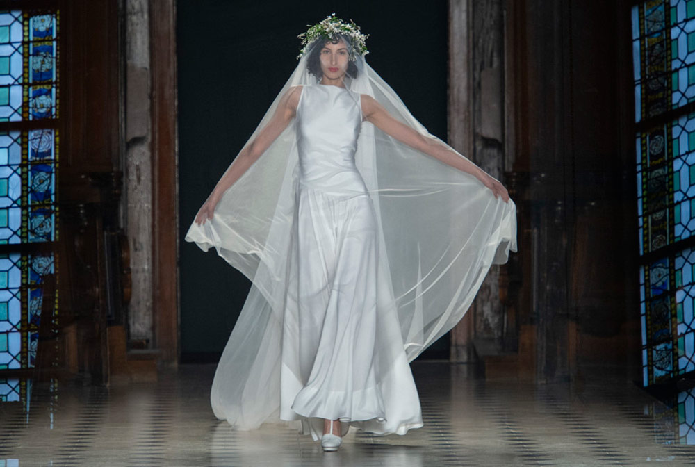 Voile long transparent