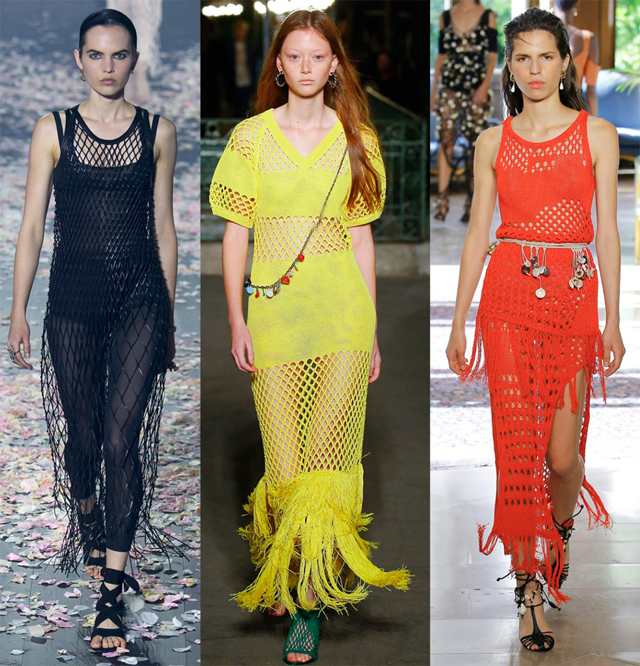 Robes en maille à la mode