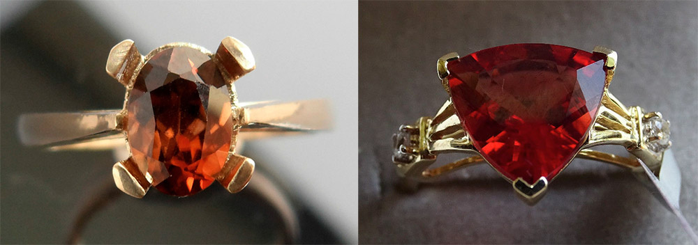 Pierre de jacinthe pour l'amour et la richesse