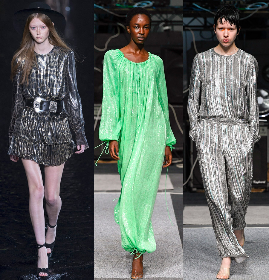 Paillettes - tendance mode 2026