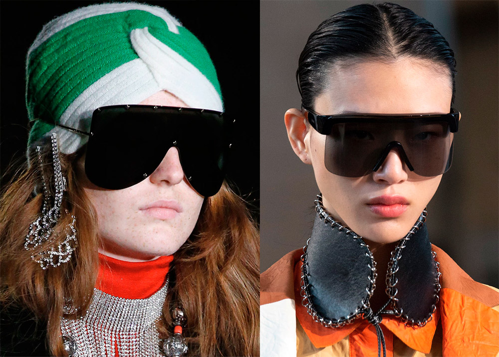 Lunettes de soleil énormes