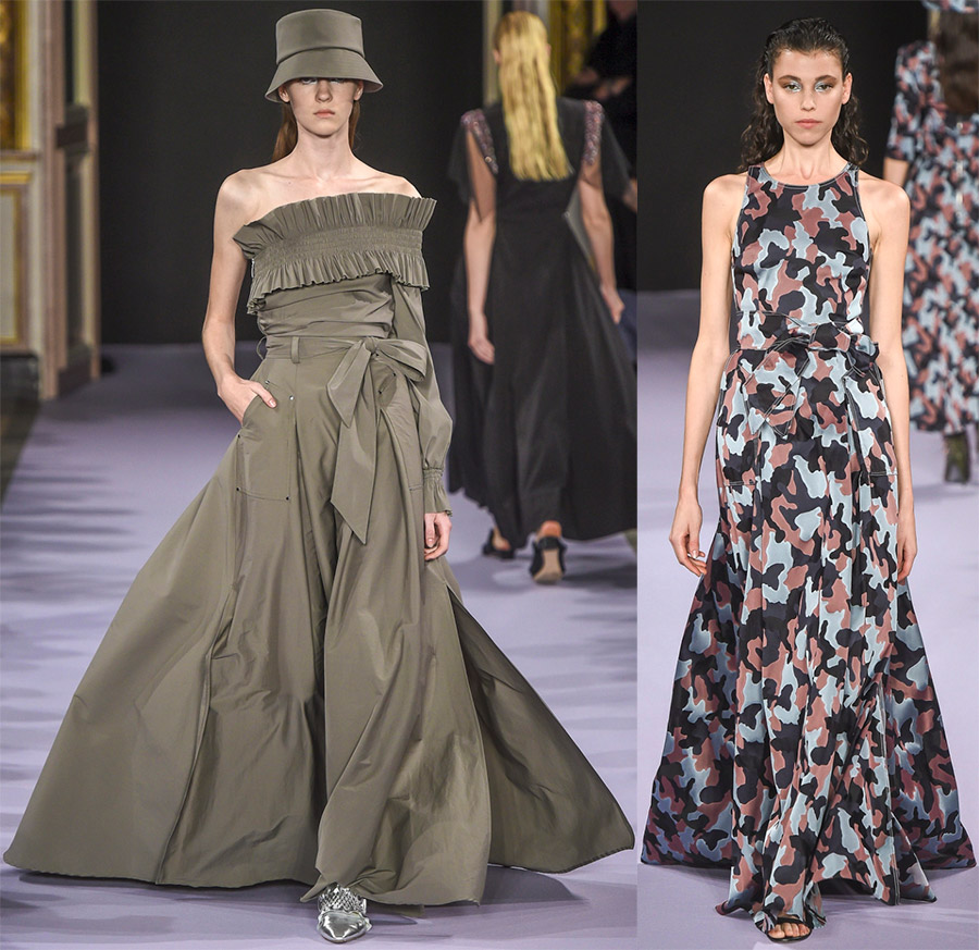 Robes de style militaire