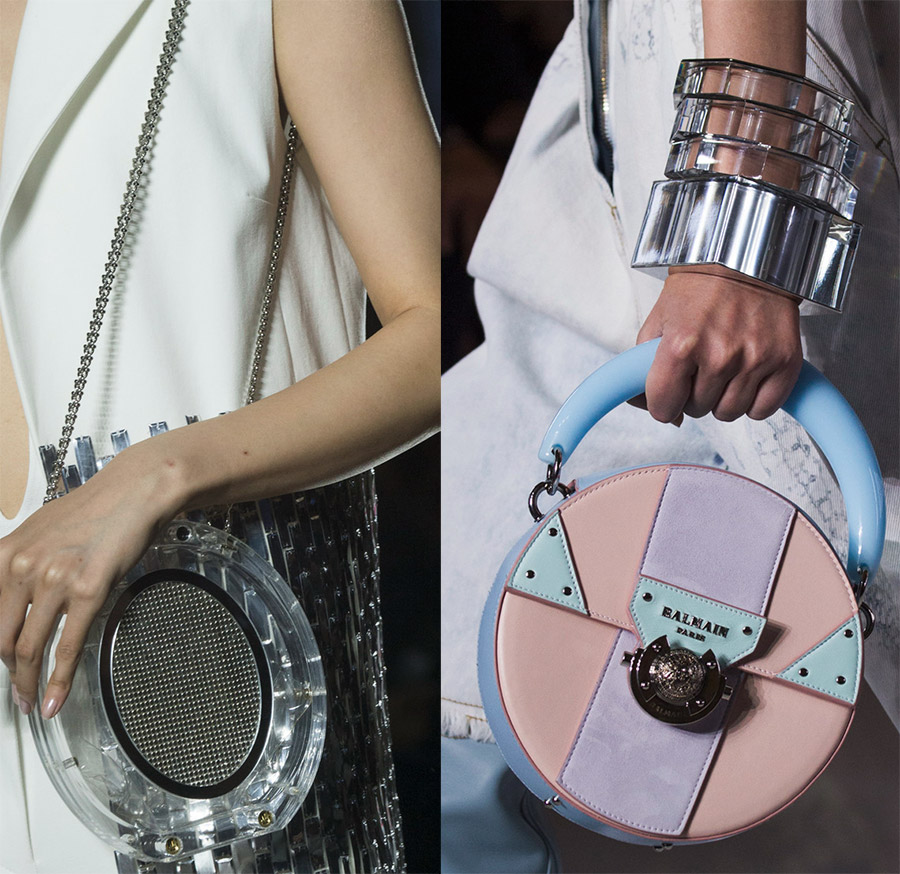 Petits sacs à main ronds