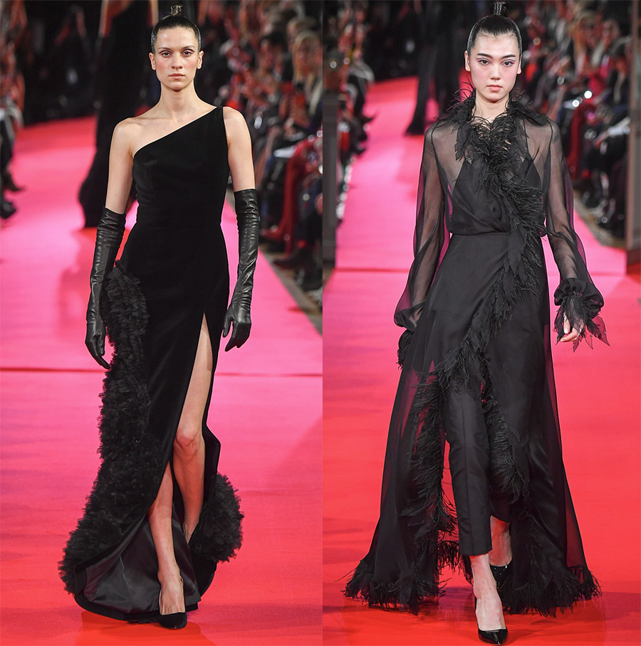 De belles robes noires