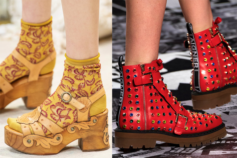 Tendances de la mode dans les chaussures