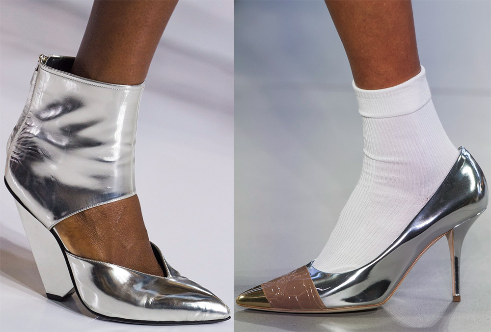 Chaussures femme brillantes