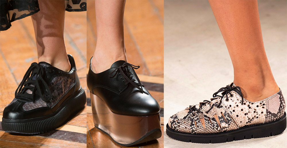 Chaussures pour femmes dans le style des hommes