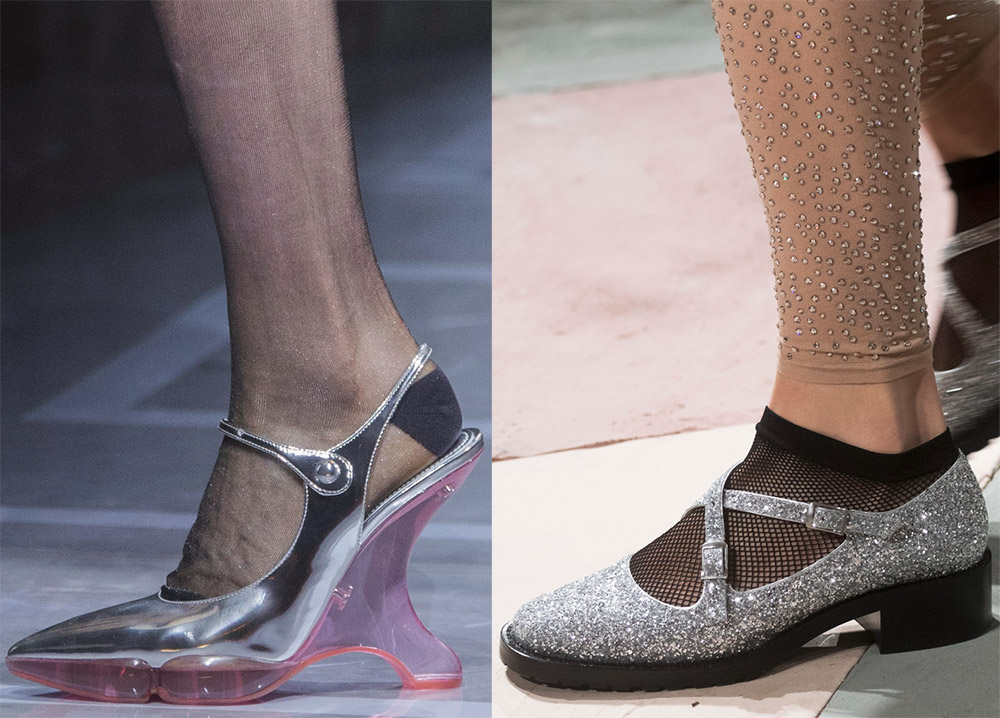 Chaussures brillantes