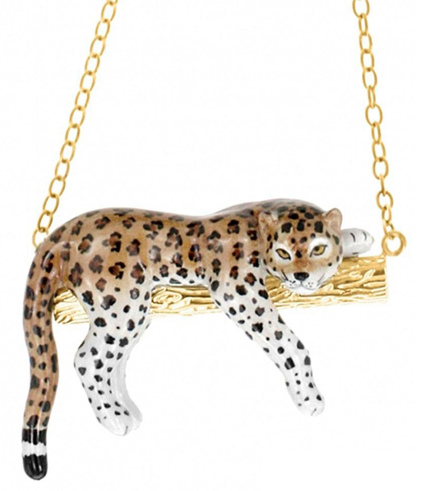 Pendentif léopard