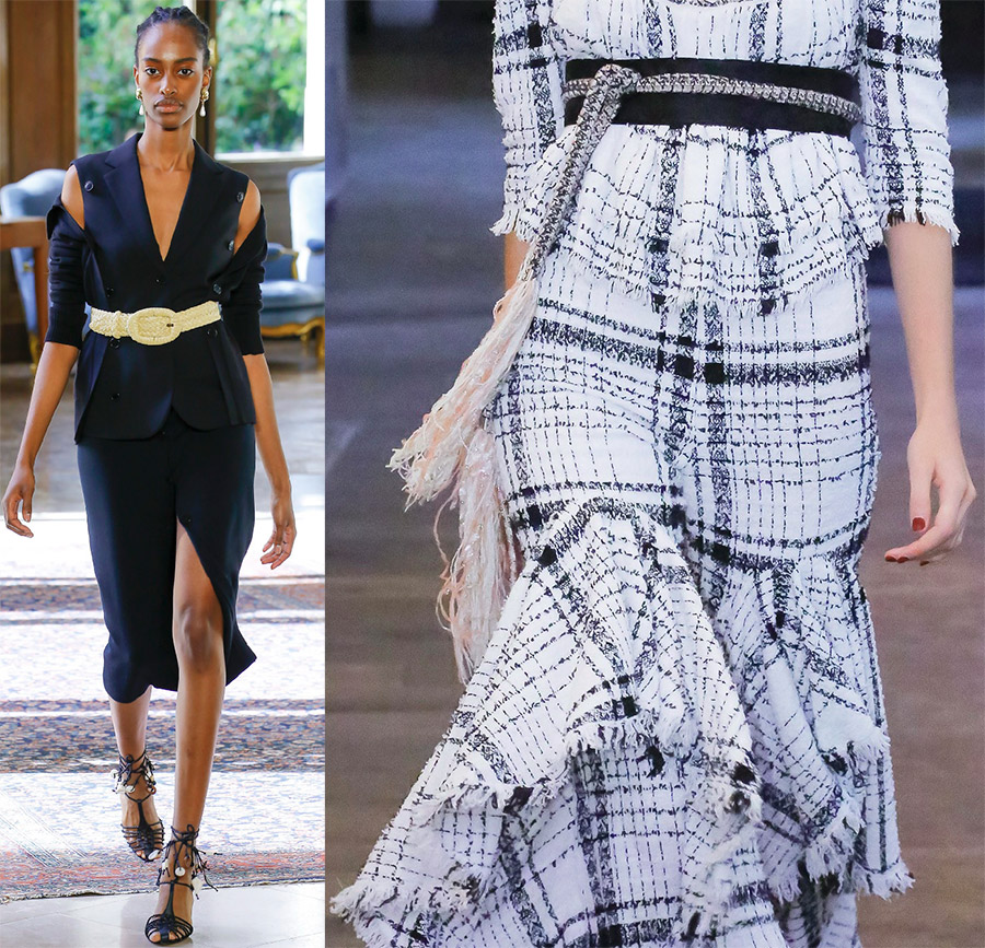 Ceintures et cordes tressées