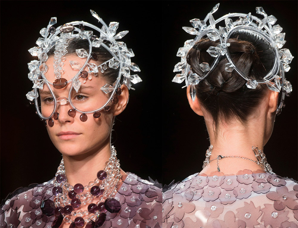 Ornement de cheveux en cristal