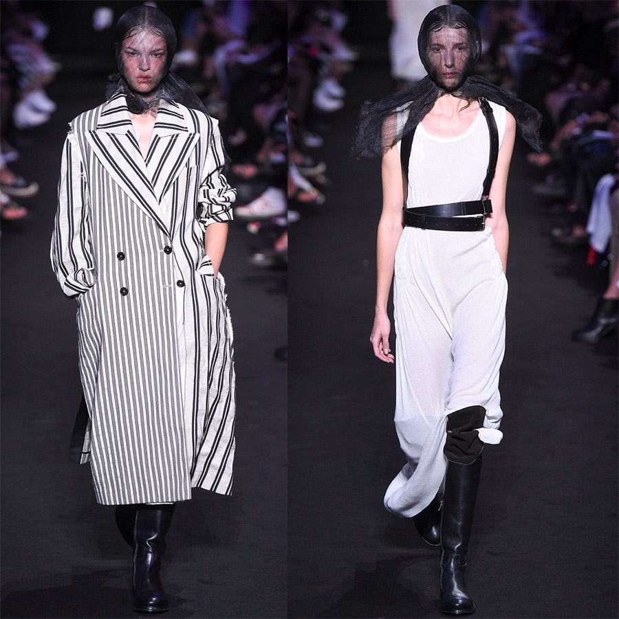 Images à la mode avec un voile