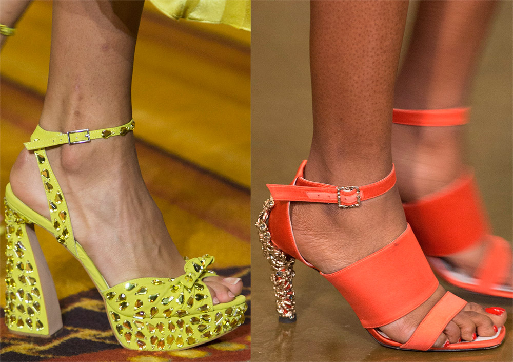 Belles sandales de soirée