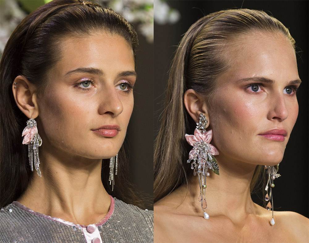 Boucles d'oreilles lustre de mode