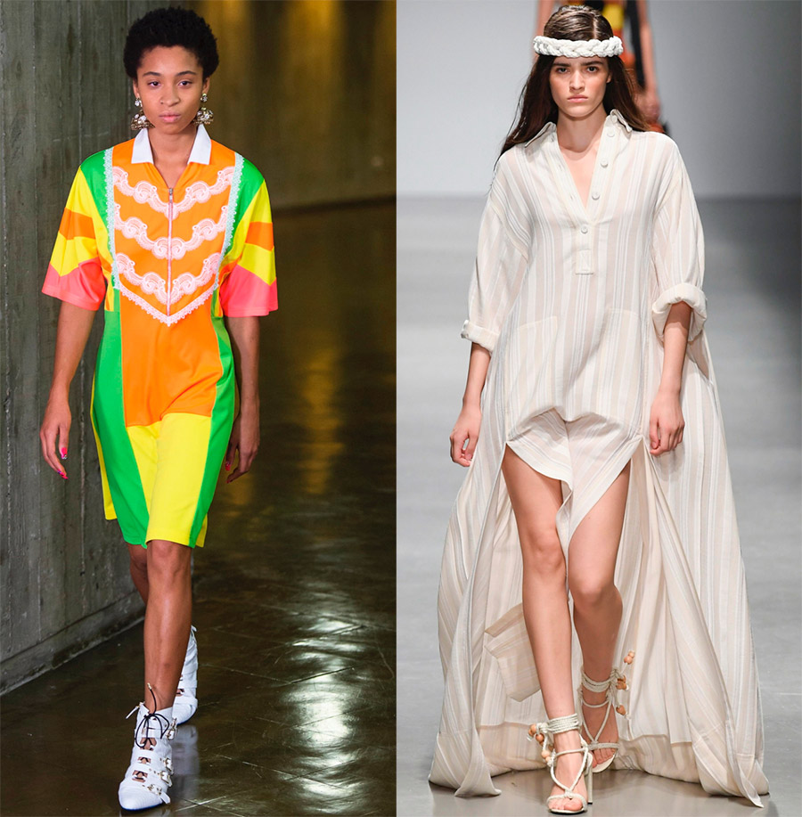 Style sportif et robe polo