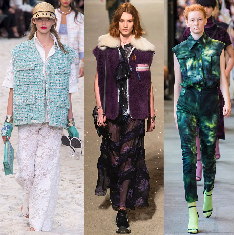 Gilets pour femmes de marques de mode - photos d'image