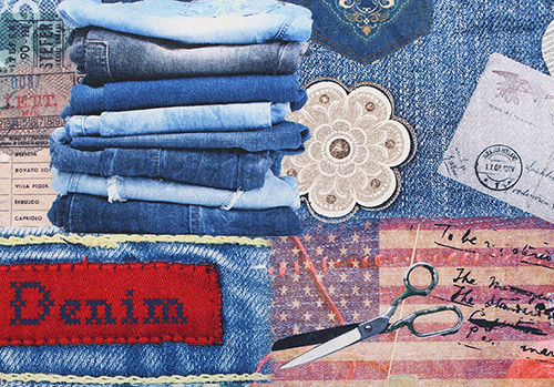 Patchwork denim - looks tendance et astuces stylées