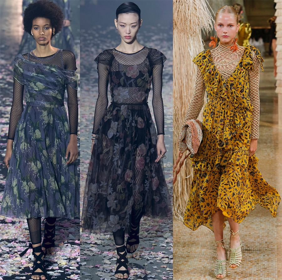 Robes à la mode et modestes