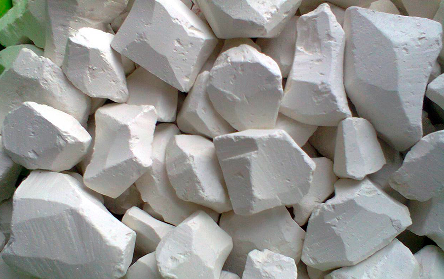 Kaolin d'argile blanche