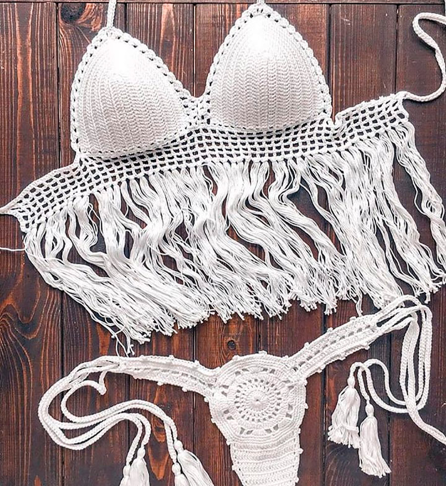 A qui convient le maillot de bain tricoté ?