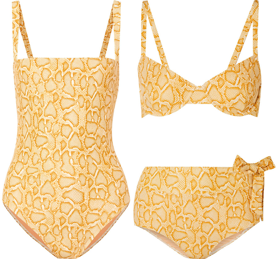 Maillot de bain serpent