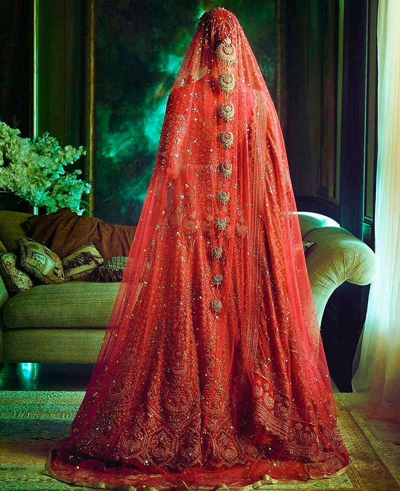 Sari de mariage nuptiale