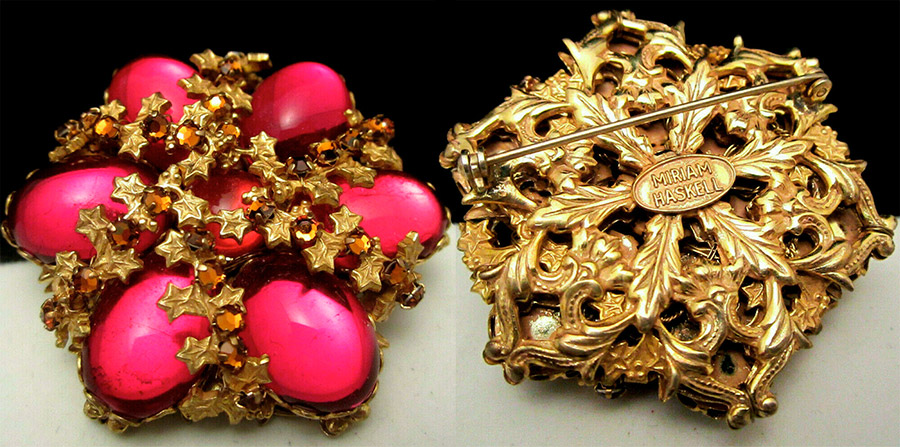 Broche Miriam Haskell