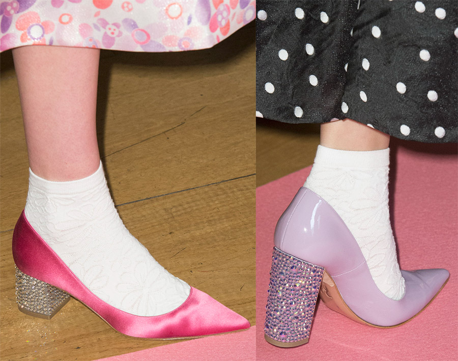 Chaussures de bal du lycée