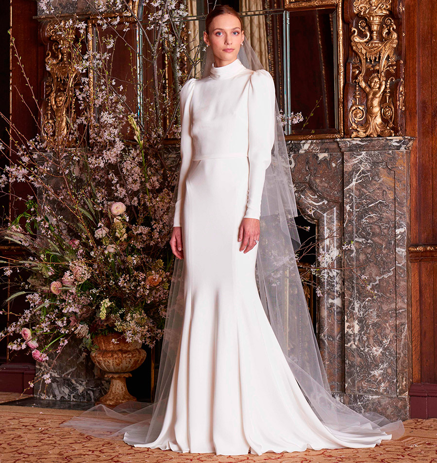 Robe de mariée victorienne