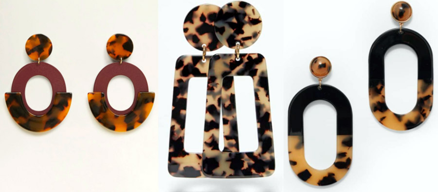 Boucles D'oreilles Léopard