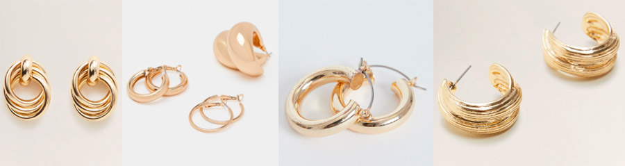 Boucles d'oreilles mode