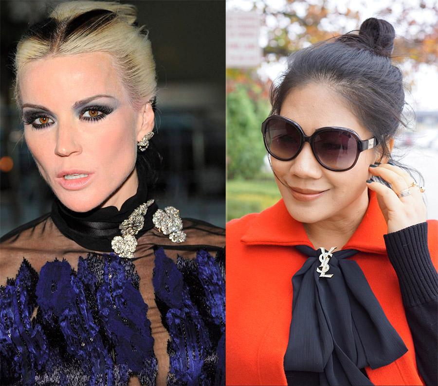 Comme c'est beau de porter une broche - images et conseils