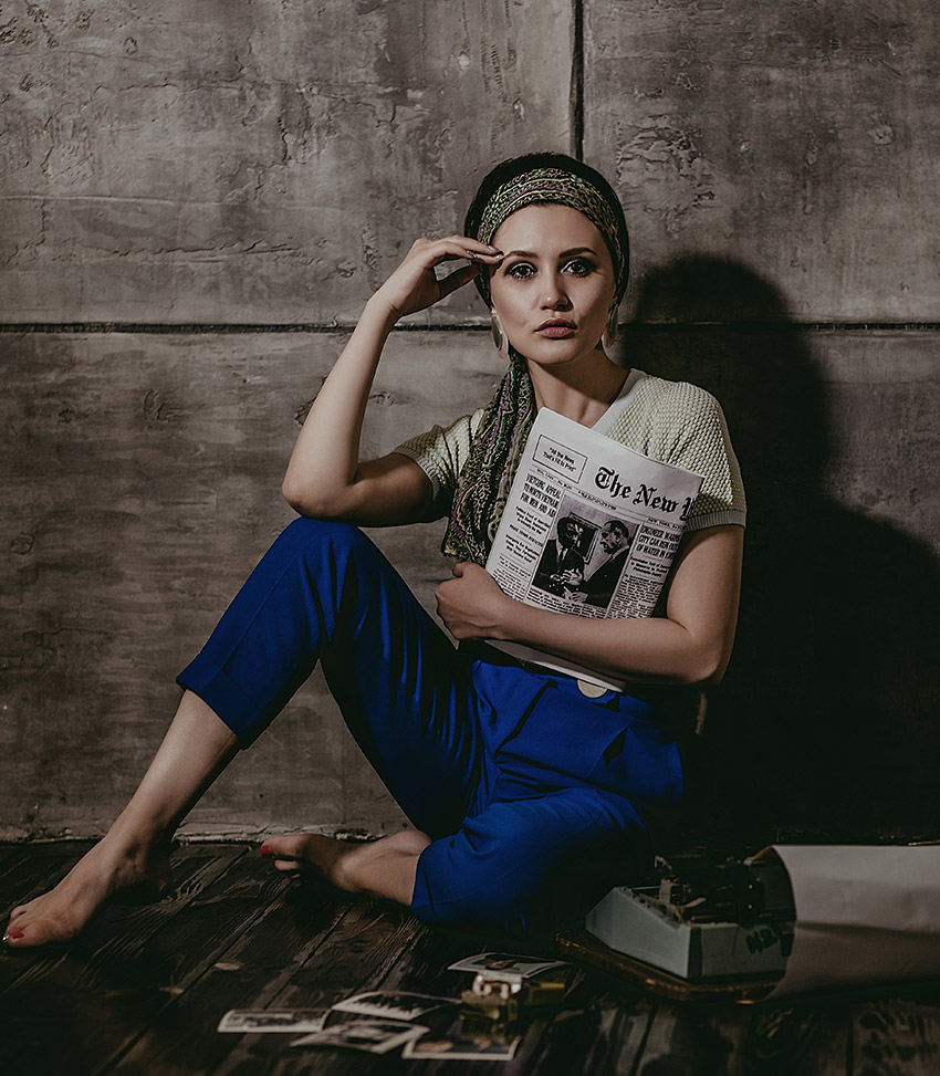 Séance photo - femmes des années 60