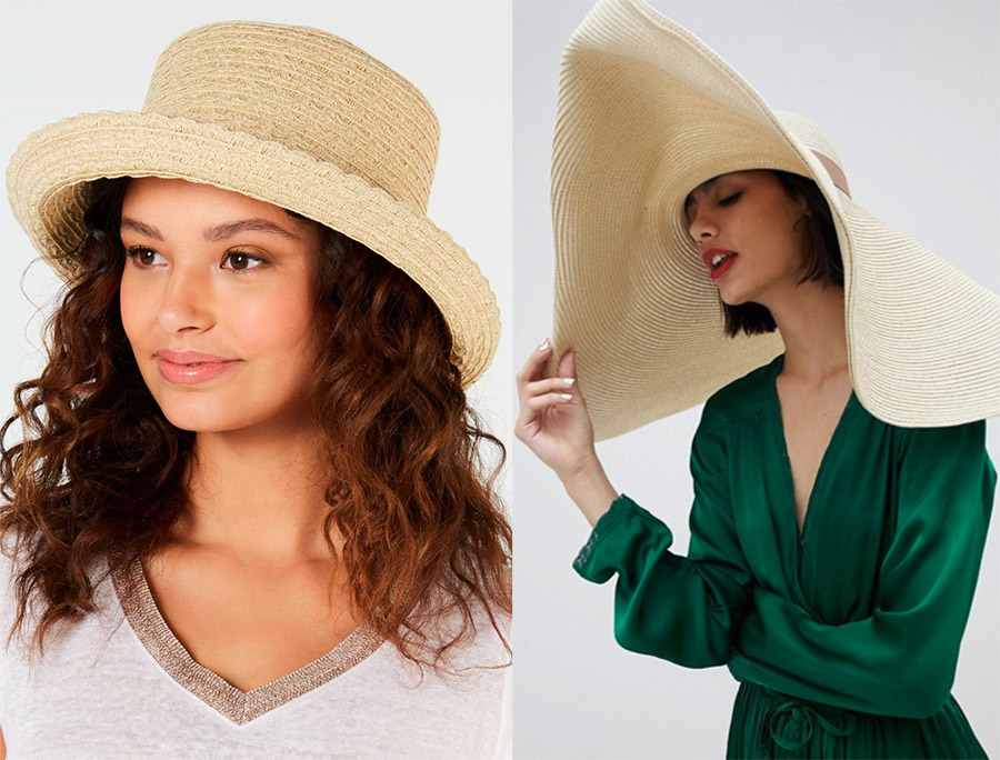 Chapeaux de paille tendance pour l'été