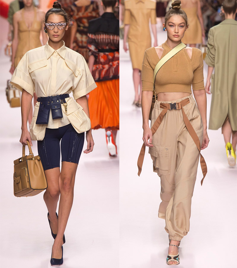 Looks élégants avec des ceintures et des ceintures de marques de mode