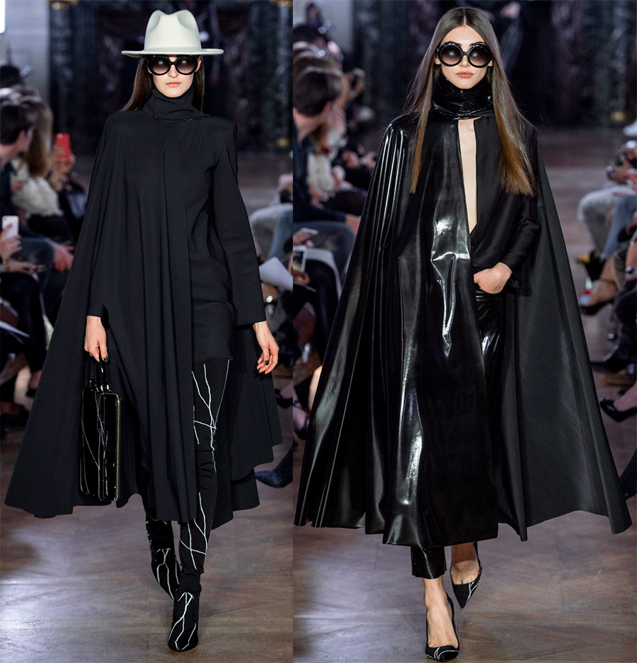 Looks élégants avec des capes