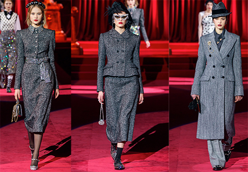 Des vêtements en tweed beaux et confortables pour l'automne-hiver 19-20