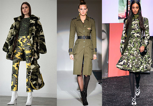 Imprimé camouflage et style militaire à la mode 2025-2026