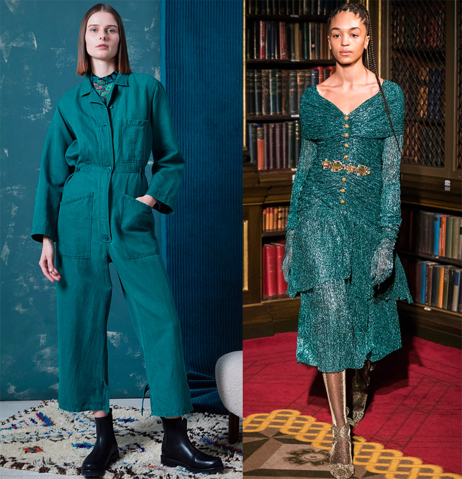 Couleurs et nuances tendance automne-hiver 2025-2026