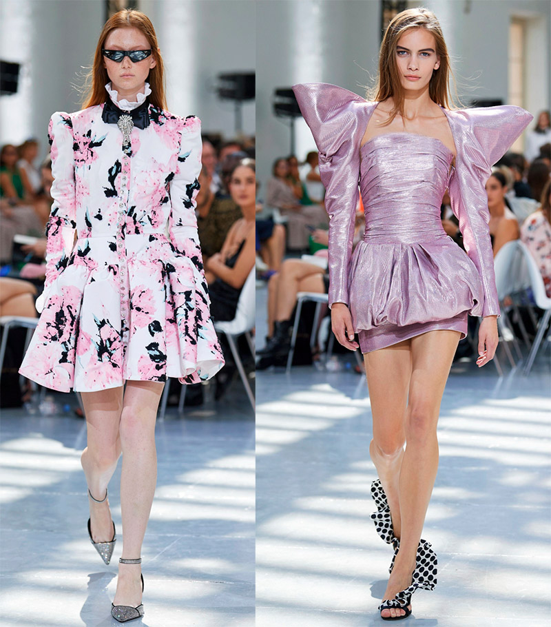 Robes courtes à la mode