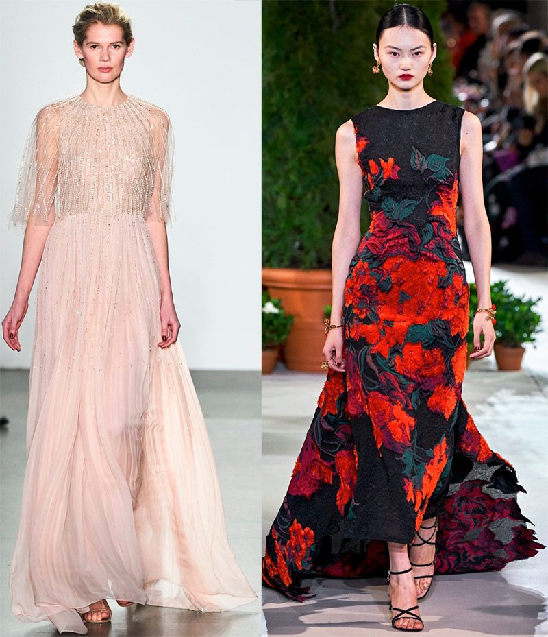 Robes longues avec traine