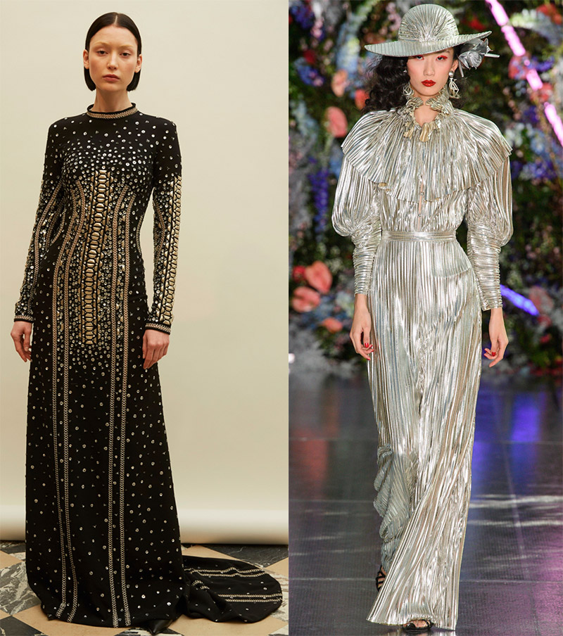 Robes longues avec traine