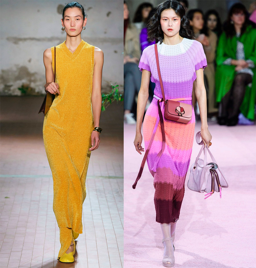 Robes en jersey et robe pull