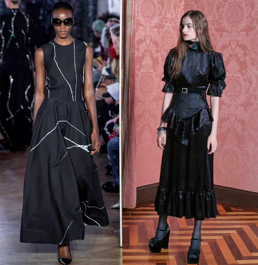 Robes à la mode pour l'automne et l'hiver