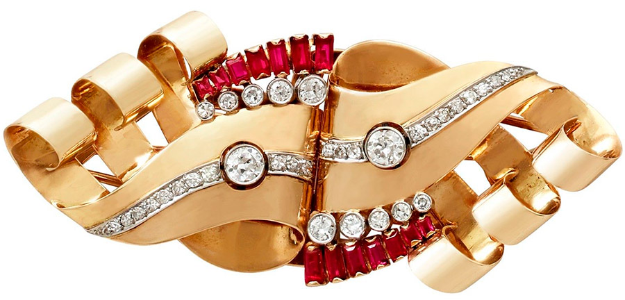 Rubis synthétique en bijouterie