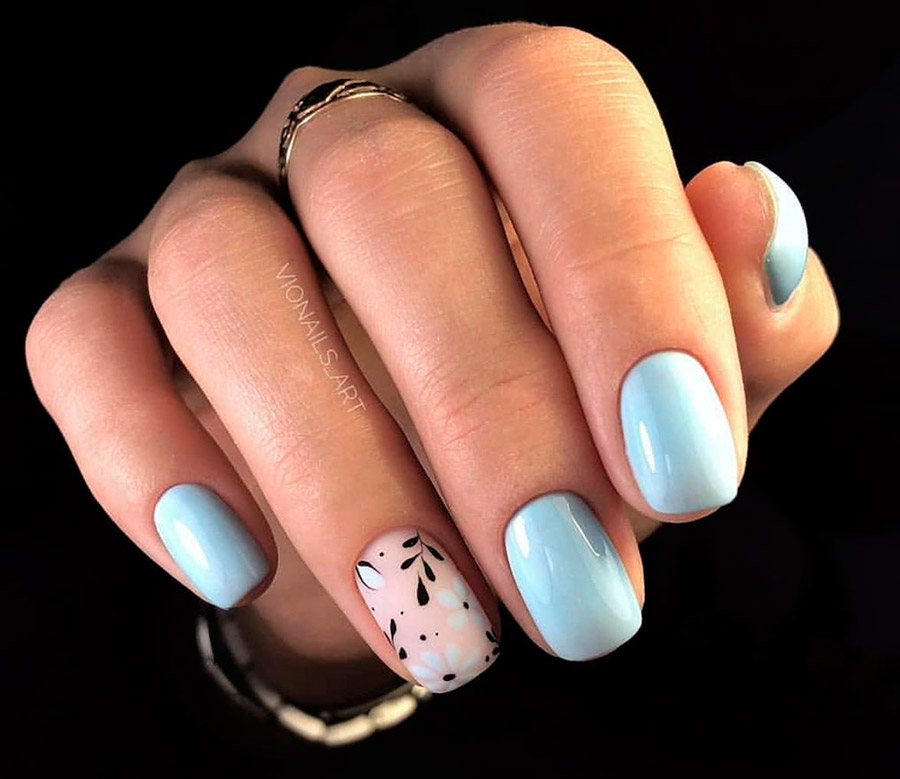 Manucure scolaire pour ongles courts