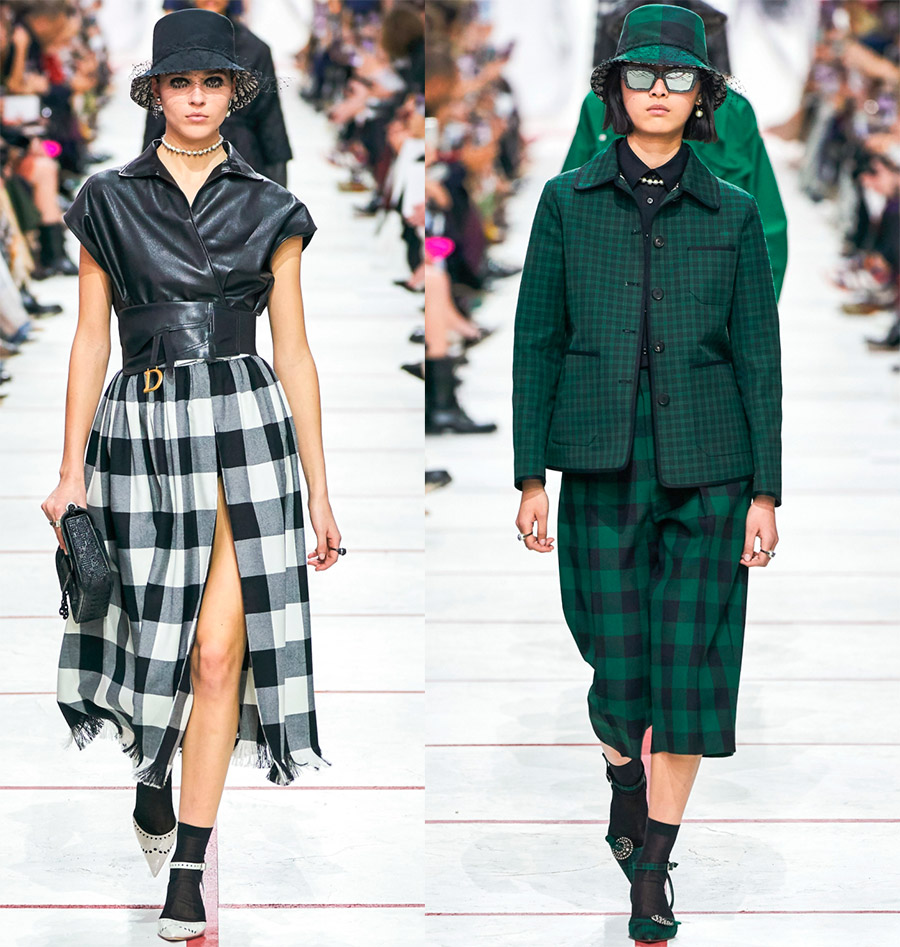 Jupes à la mode dans une cage